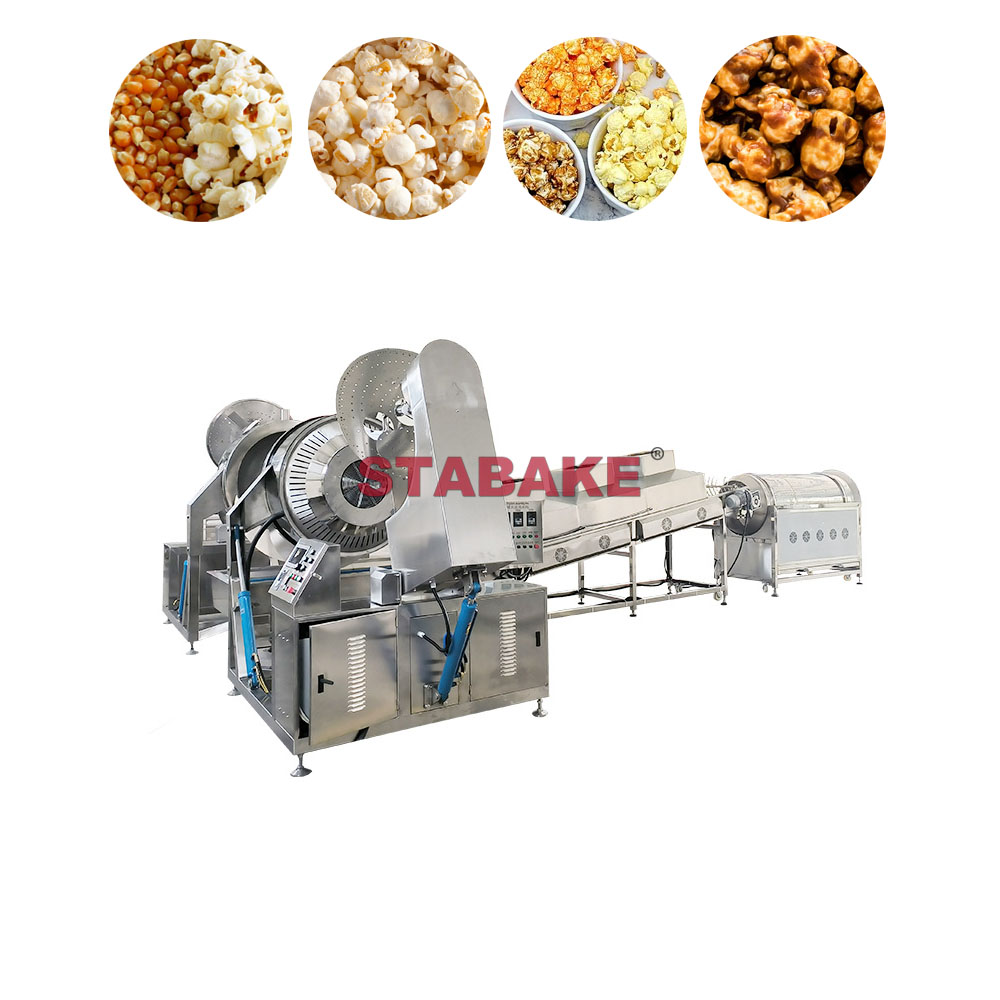 Commercial Popcorn Production Line Cooking Mixer Manufacturer